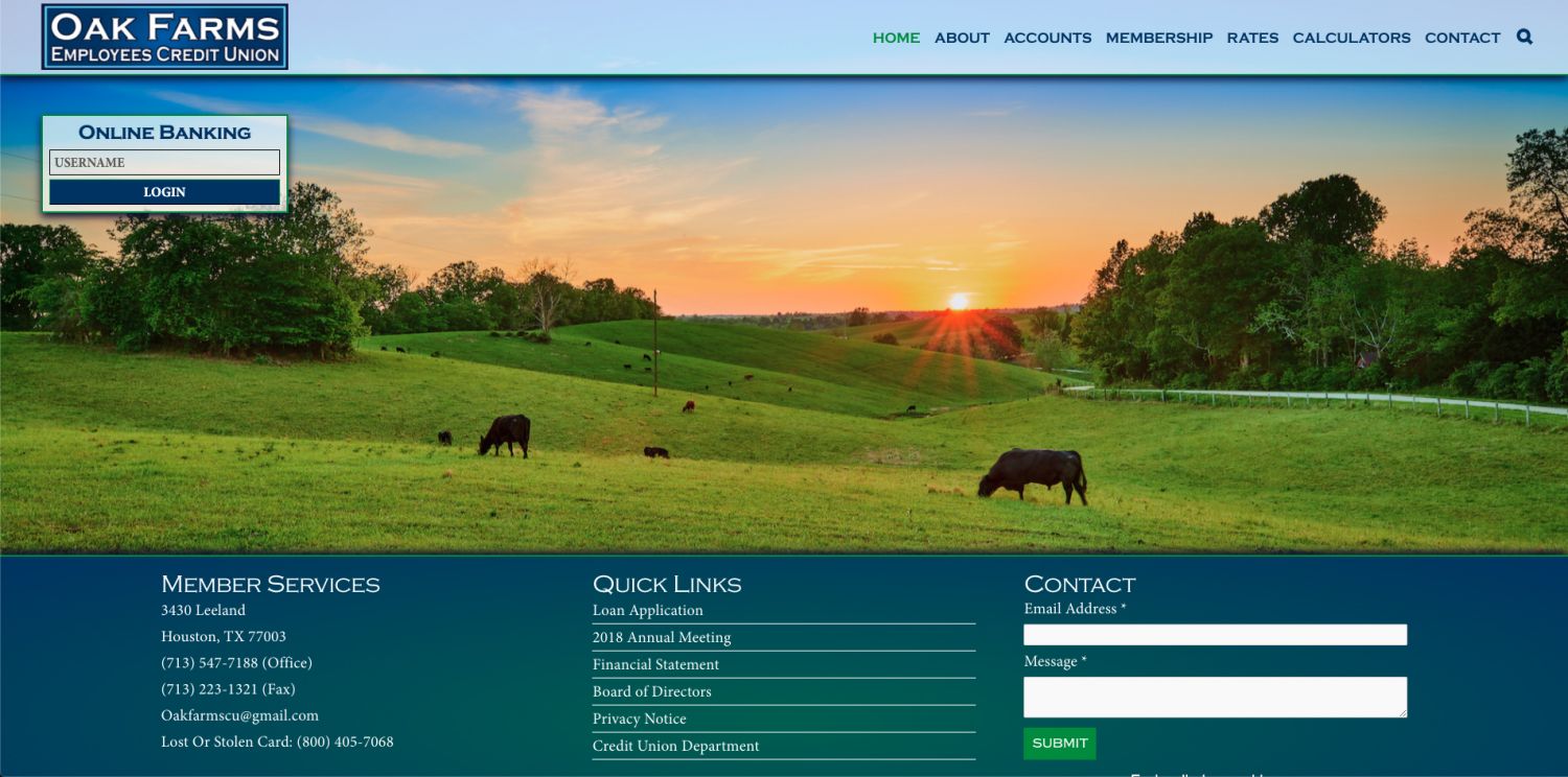 Oak Farms Employees CU