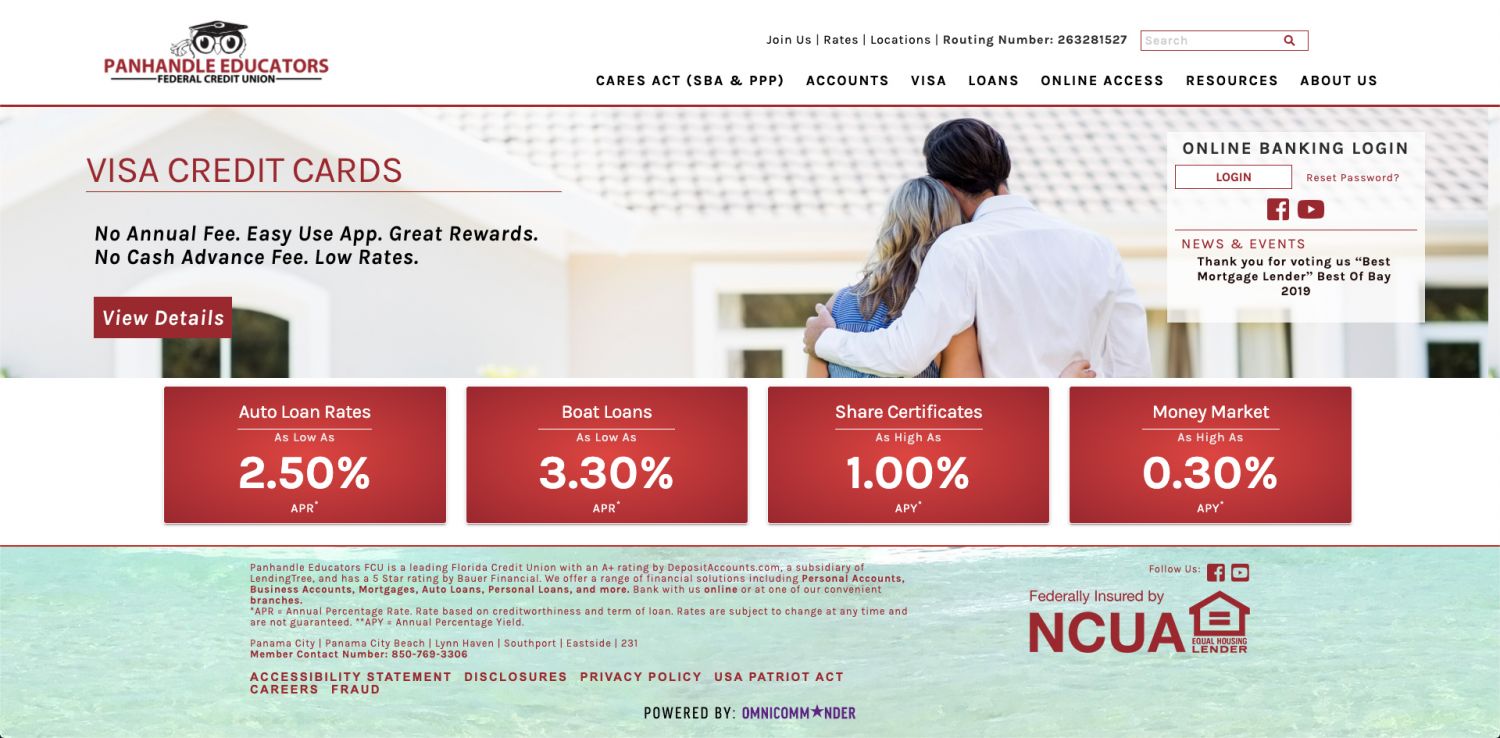 Panhandle Educators FCU